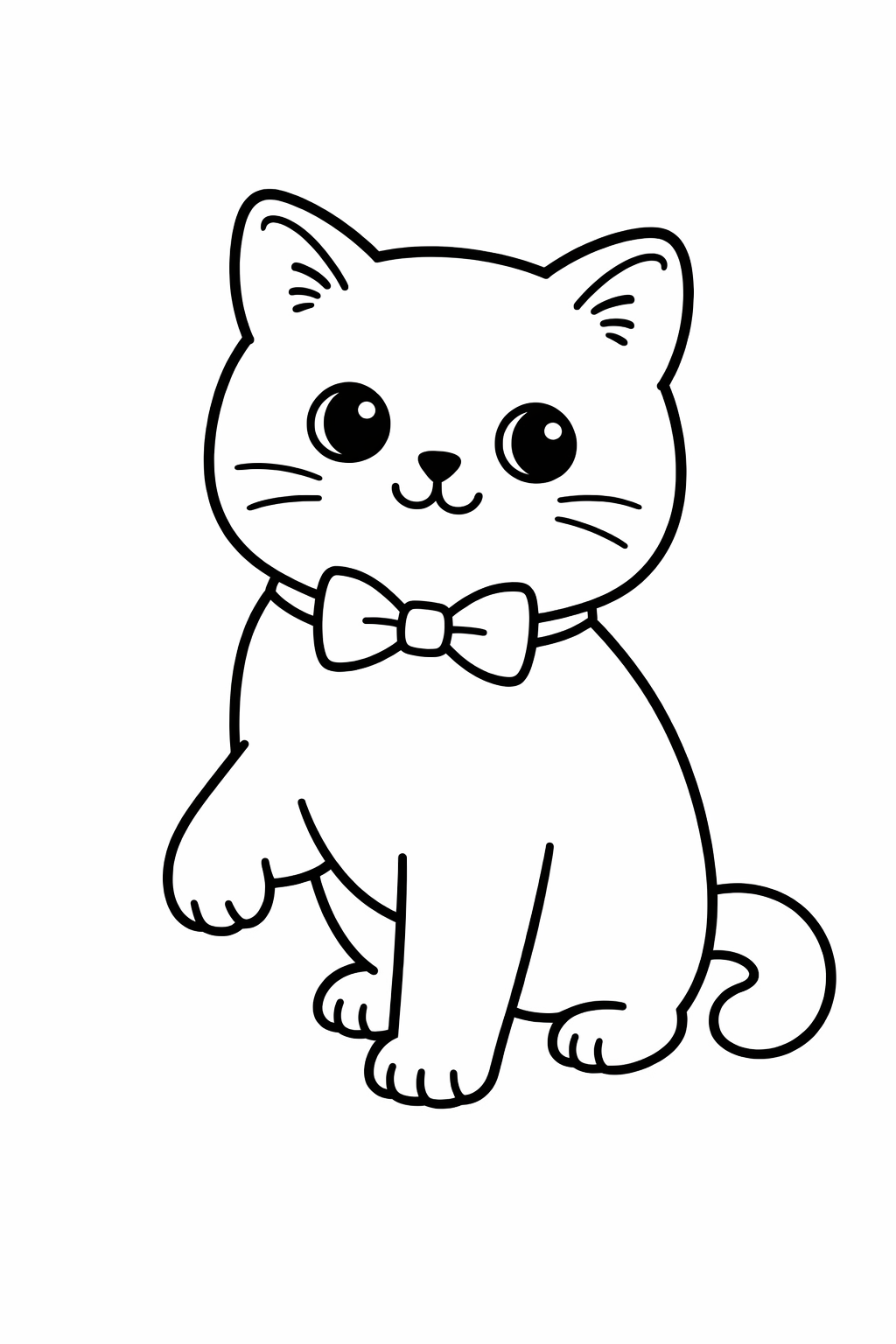 A British Shorthair cat standing with one paw lifted like a tiny step.