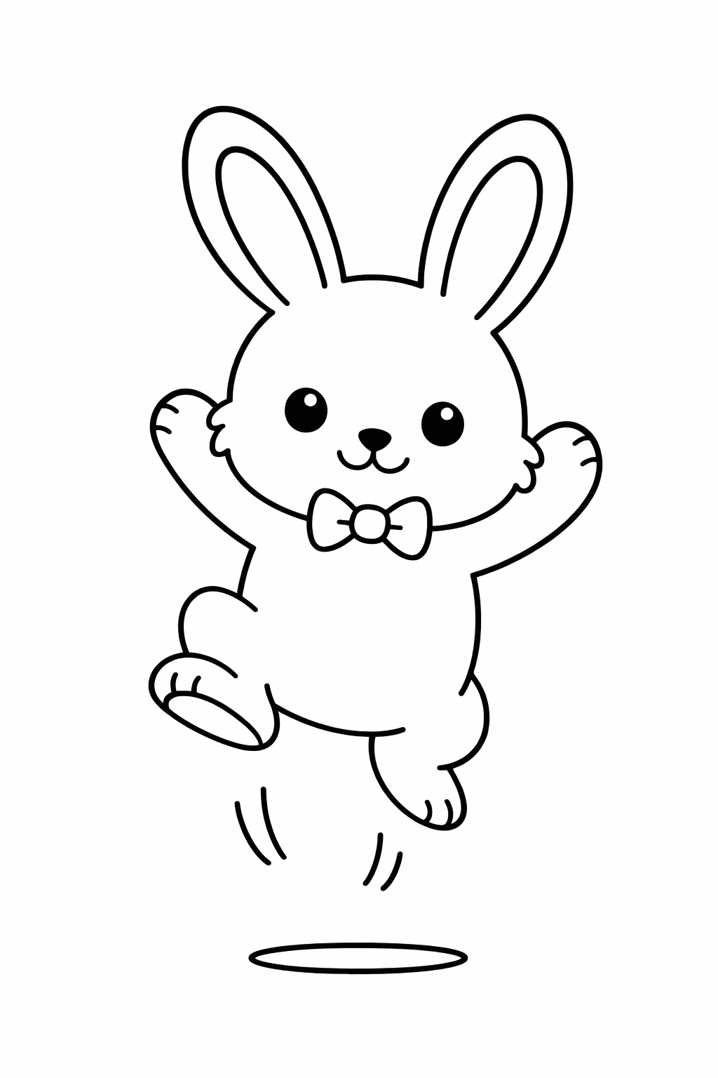 Bunny jumping in place