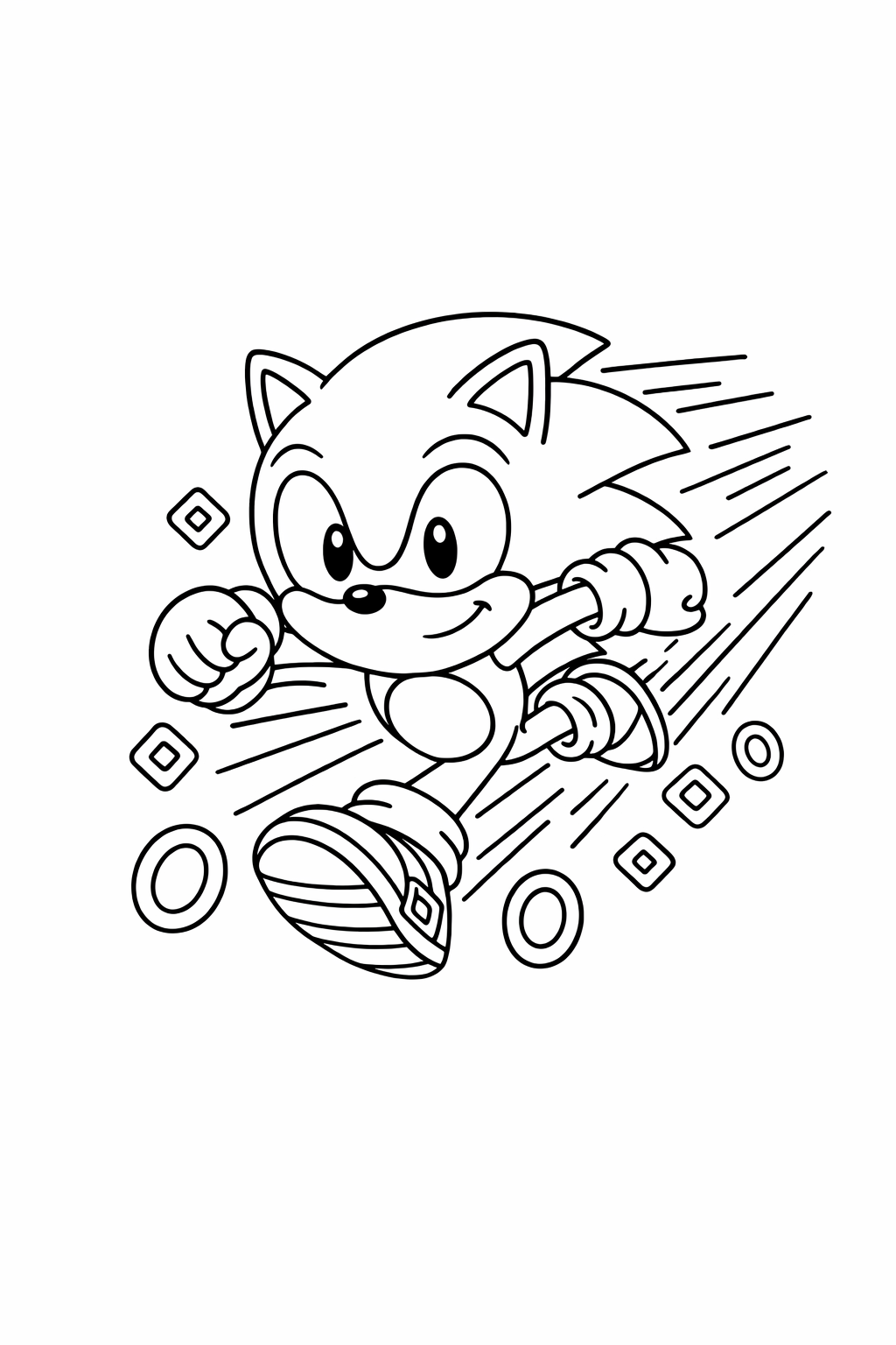 Sonic using light speed dash