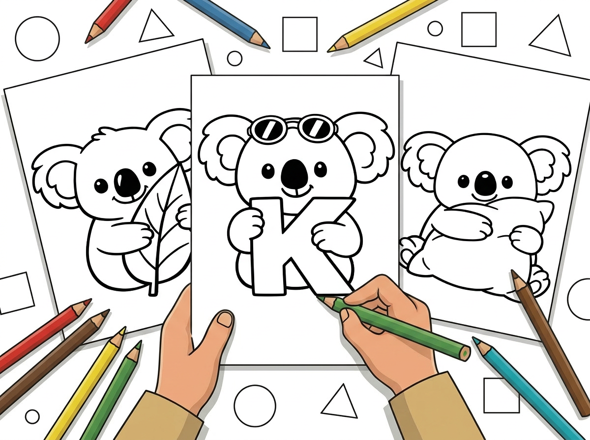 39 Easy Koala Coloring Pages (Free Printable PDFs for Kids) hero image before