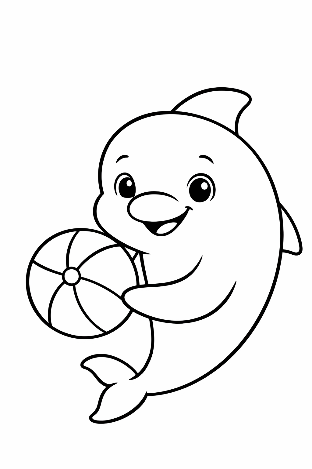 Dolphin with Beach Ball